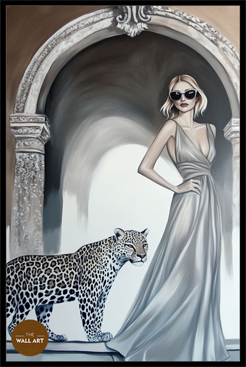 images/products/lady_and_leopard_i/lady_and leopard I_BLACK_P.jpg